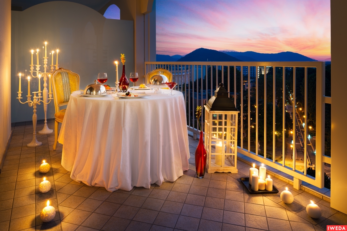  T&V-Luxury Balcony-Candlelight Dinner